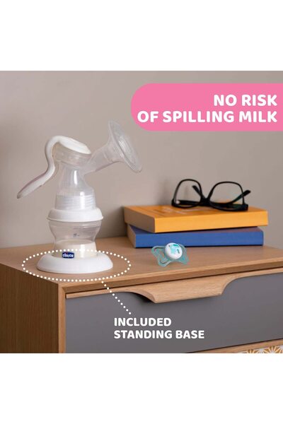 Chicco "Chicco Manual Breast Pump for NaturalFeeling and Well-Being Bottles 0m+"