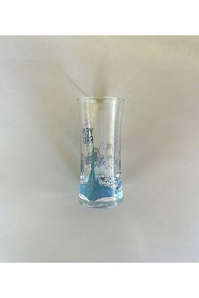 SANAT TACİRİ 1 قطعة أسبندوس راكى زجاج المدينة سلسلة راكى باراجي
