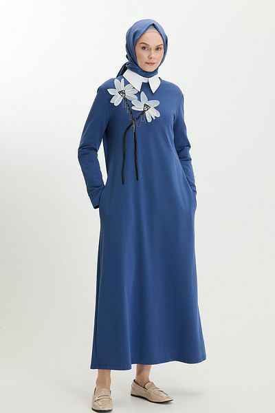 Setrms Rochie de bază cu motive florale