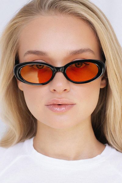 Bilge Karga Ahenk Black Orange Sunglasses