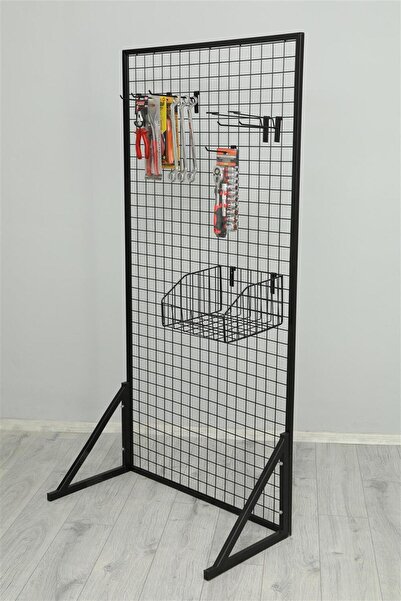 Modern Raf Üçgen Ayaklı Tel Raf