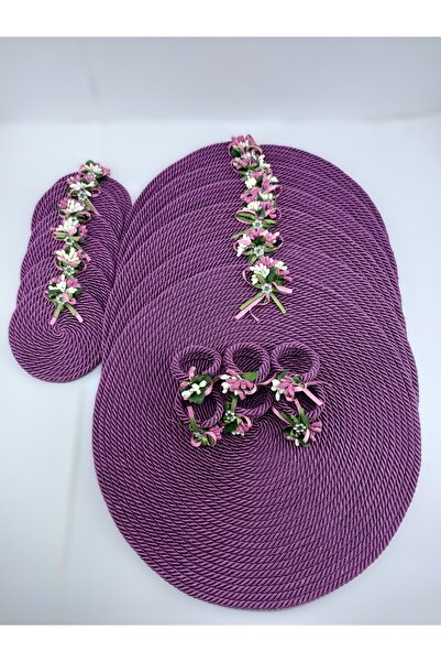 Rustic Design Mor Supla Takımı