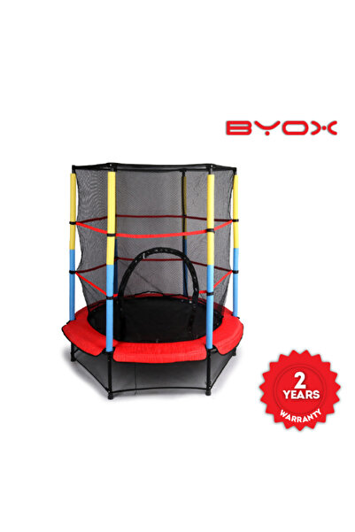 OEM Trambulina sarituri Byox, plasa de siguranta inclusa, diametru 140 cm, va...