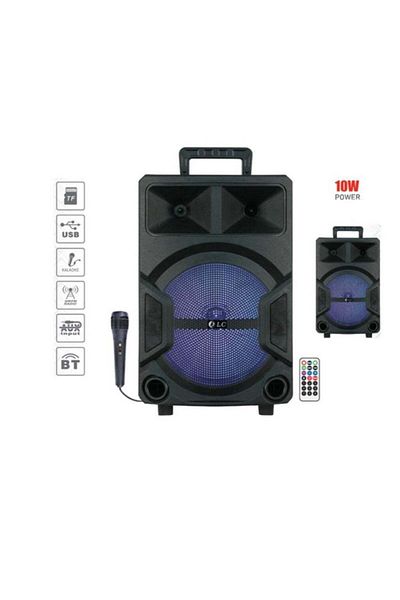 DLC Attractive Light-Up Speaker with Microphone and Remote