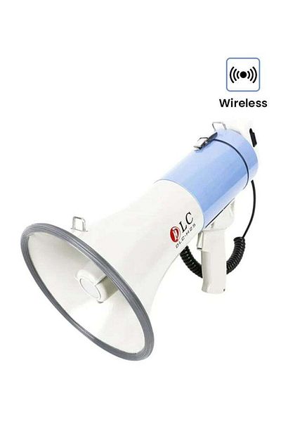 DLC -H25 Loudspeaker Megaphone DLC-H25 White/Blue