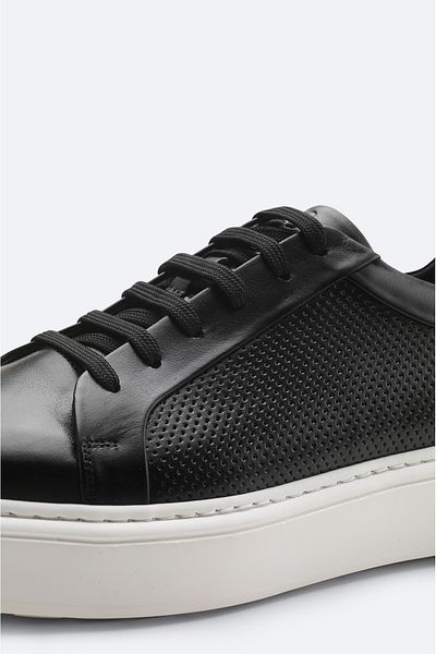 Avva Men's Black Casual Shoes A51Y8005