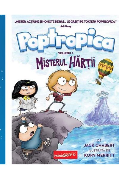 Editura Arthur Poptropica. Volumul I. Misterul hartii, Jack Chabert