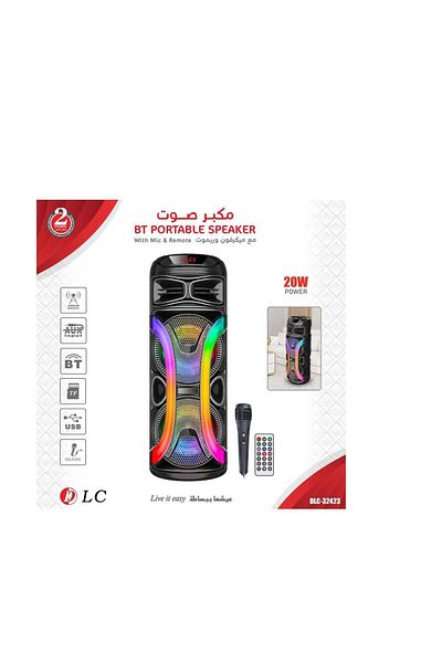 DLC Attractive Light-Up Speaker with Microphone and Remote