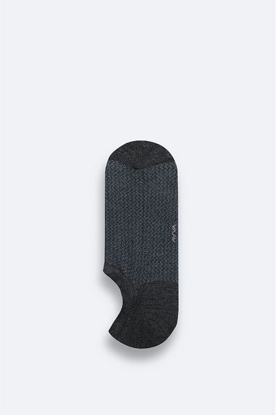 Avva Men's Anthracite Sneaker Socks A51Y8505