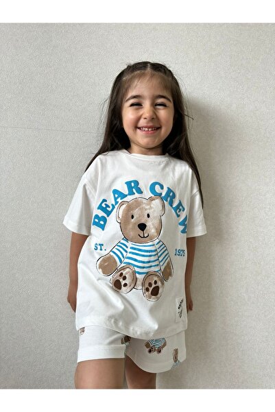 OEM طقم شورت تيدي بير للجنسين