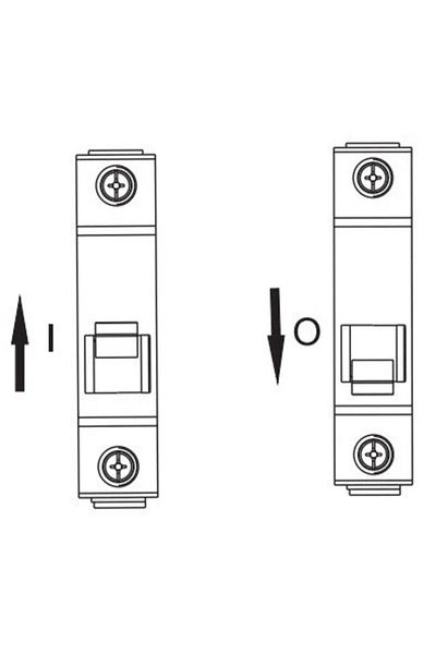 VİKO Viko B6 1X6A Fuse Single Phase Circuit Protection Switch