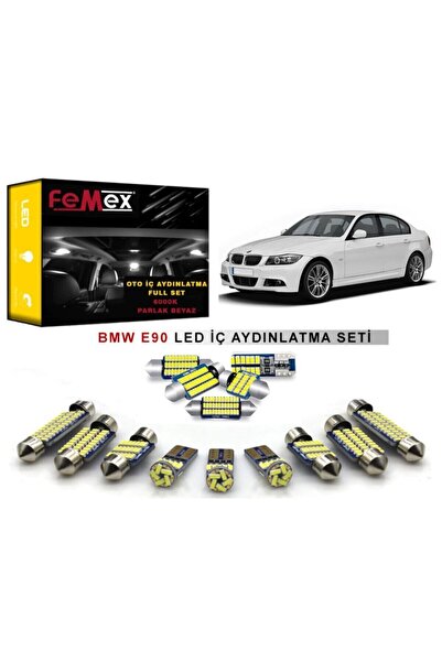 FEMEX Bmw E90 3 Serisi Led Iç Aydınlatma Ampul Seti Parlak Beyaz