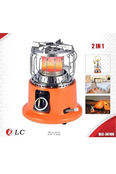 DLC سخان غاز وموقد 2 في 1