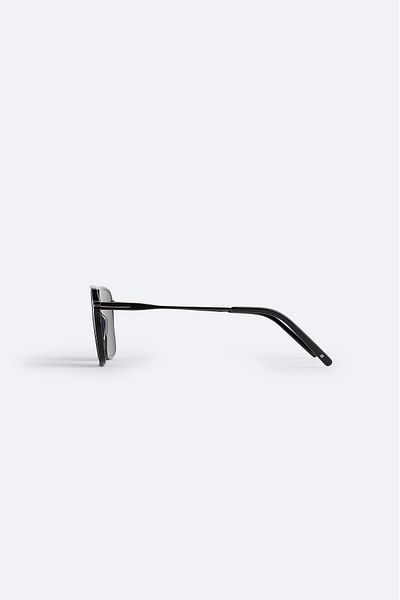 Avva Men's Black Polarized Sunglasses A51Y8802