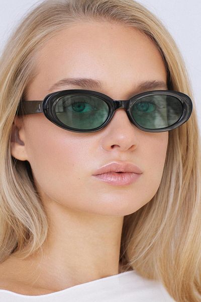 Bilge Karga Ahenk Black Green Sunglasses