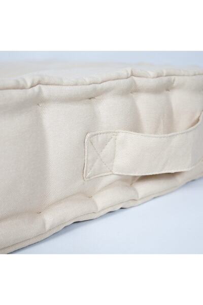 Dear Deer Love Beige Biscuit Cushion - French Mattress Linen