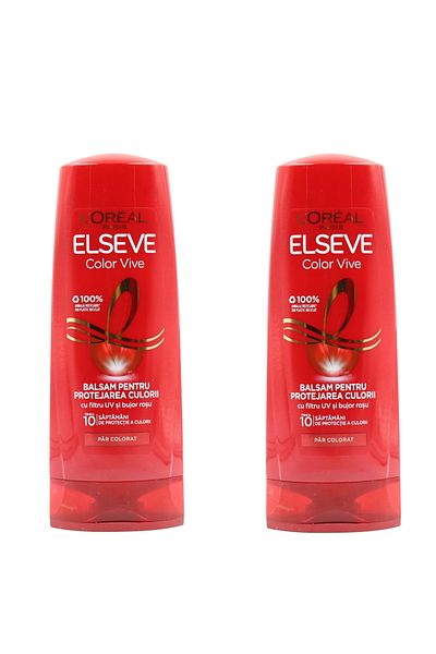 L'Oreal Paris Balsam L'oreal Elseve Color Vive, 400ml X2buc