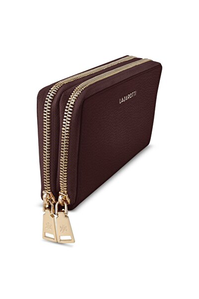 Lazarotti Bologna Leather Wallet RFID protection Leather 20 cm