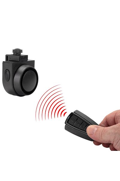 ACTION ONE Alarma anti furt pentru biciclete cu telecomanda wireless, 115 db,senzor vibrati, impermeabila IPX 5