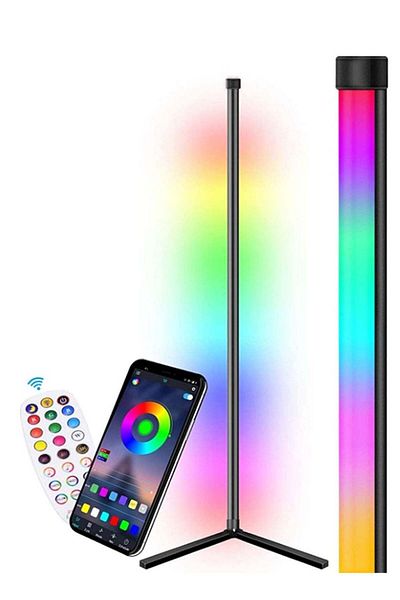 DLC Remote Control LED Light Corner Lamp Multicolour