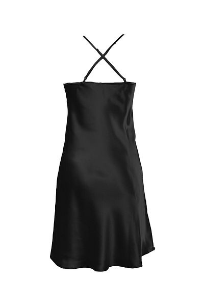 Pierre Cardin Thick Straps Lace Satin Nightgown