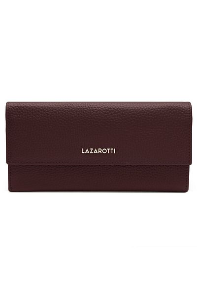 Lazarotti Bologna Leather Wallet Leather 19 Cm
