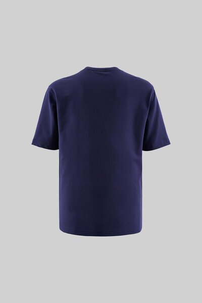 Machinist Men's Basic Relaxed Cotton Broken Blue T-shirt