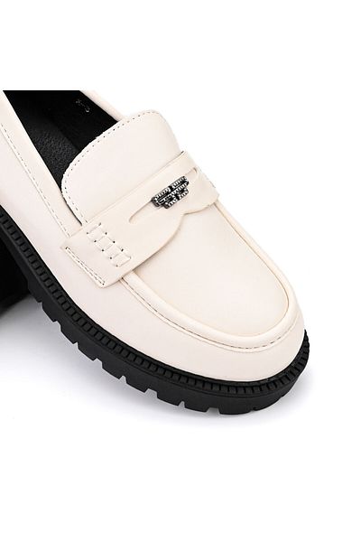 Tmall Women's casual shoes, Made of eco-leather, PA1264, Beige