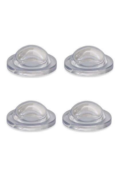 tify Silikon Kapı Stoperi Şeffaf 4 Adet Tamponu Kendinden Yapışkanlı Şeffaf Kapı Kolu Stopu