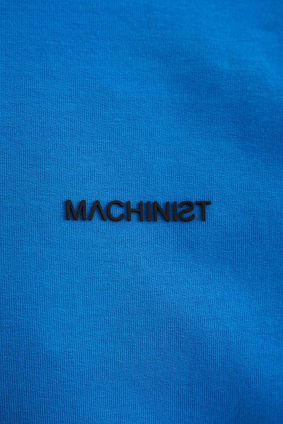 Machinist Ανδρικό μπλουζάκι Basic Cotton Oversize γαλάζιο