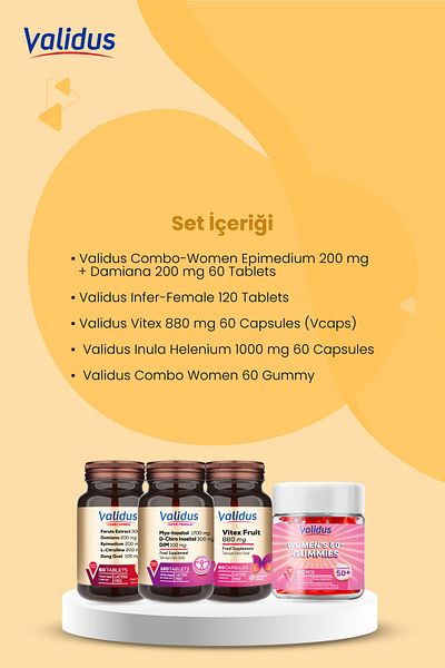 Validus Women's Wellness Package - Epimedium Inferfemale Vitex