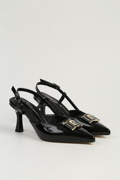 Pierre Cardin Black Women's Heeled Shoes Pc-54707