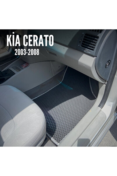 Kia Cerato (2003-2008)araca özel yeni nesil akıllı oto paspas