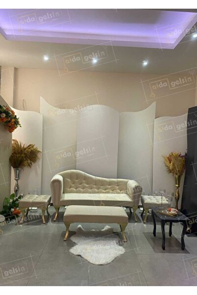 aldagelsin Düğün Nişan Kına 4 Lü Dev Josef Kına Tahtı Organizasyon Seti