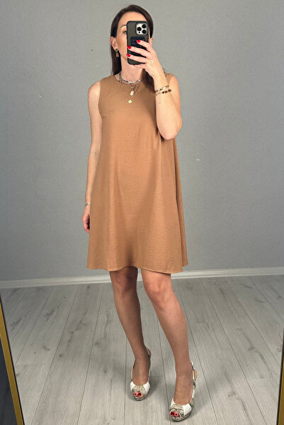 lady special Helen haljina bez rukava od platna