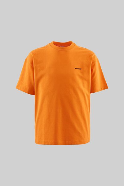 Machinist Oversize Basic Βαμβακερό T-shirt Πορτοκαλί