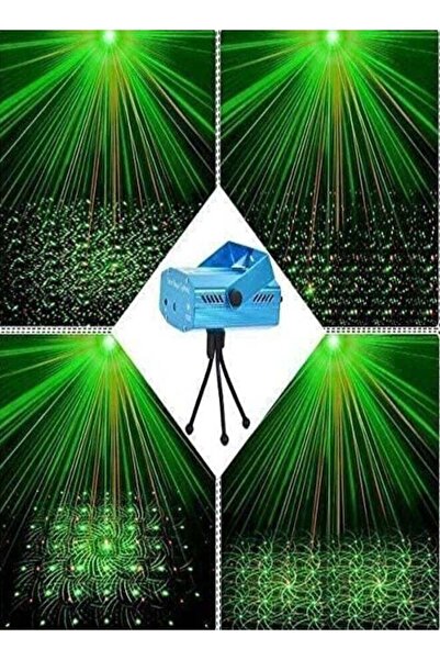 DLC Laser device with lighting effects for home and parties