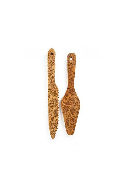 Bambum Minne 2 Piece Cake Serving Set