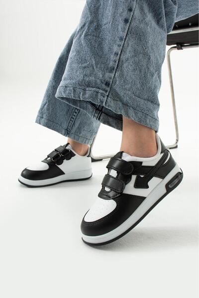 Miracan Unisex Günlük Rahat Sneakers Çocuk Cırtlı Spor Ayakkabı IŞIKLI