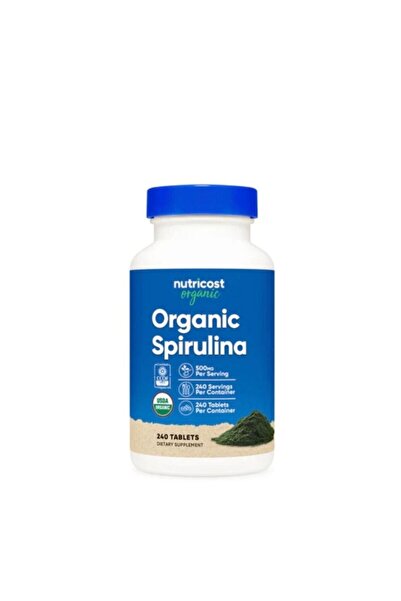 Nutricost Spirulina Tablets (Organic) (500 Mg) (240 Tablets)