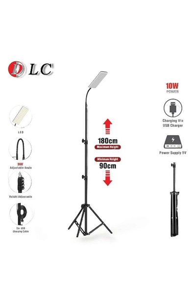 DLC -32877 LED Light with Tripod Stand multiple features make it ideal for use in the home, office,
