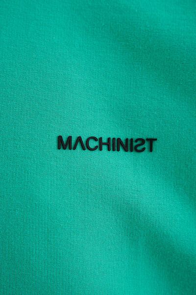 Machinist Oversize Basic Βαμβακερό T-shirt Πράσινο