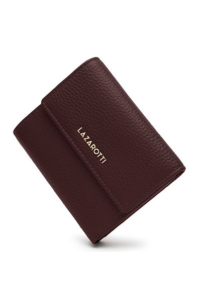 Lazarotti Bologna Leather Wallet Leather 12 Cm