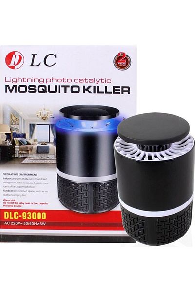 DLC Electric LED Mosquito Killer Lamp Black/White