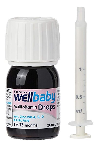Vitabiotics Wellbaby Multivitamin Drops - 30 ML