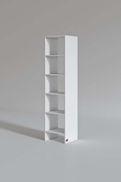 Kenzlife Kitaplık Belverede Byz 180*39*39 Raflı Arkalıksız Klasörlük Mutfak Dolabı