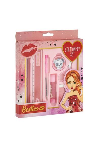 GRAFİX Basic School Beast Tool Set Ruler, Pencils, Glue, Scissors, Pen