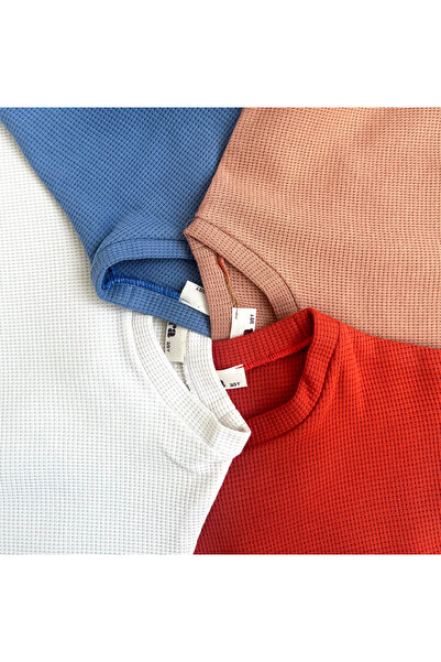 Zebra 100% Cotton Waffle Fabric Baby/Kids Bottom Top Set