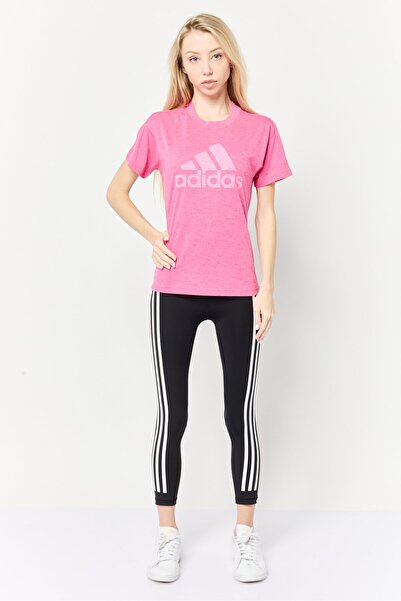 adidas Women Sportswear Fit Short Sleeve Outdoor T-Shirt, Pink