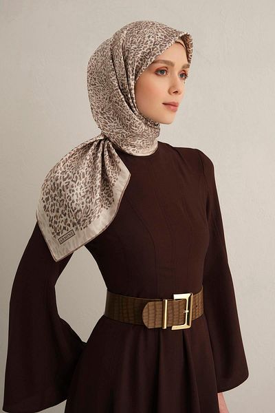 Armine Μοτίβο κασκόλ από καθαρό μεταξωτό μαντήλι: 9352-05
